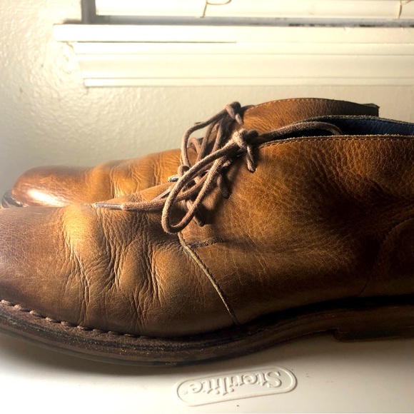 Cole Haan Shoes Cole Haan Glenn Mens Chukka Boots Brown Leather